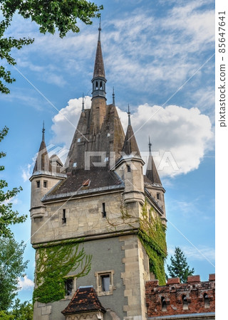 Vajdahunyad Castle in Budapest, Hungary 85647641