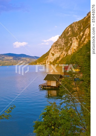 River Drina - national nature park in Serbia River Drina - national nature park in Serbia 85648076
