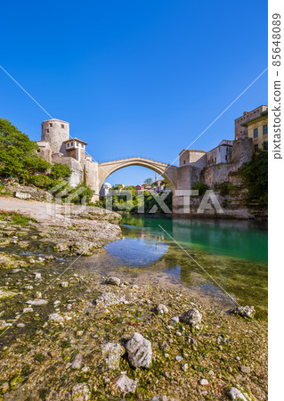 Old Bridge in Mostar - Bosnia and Herzegovina 85648089