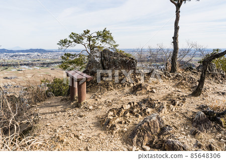 Tochigi 100 Famous Mountains, Large and Small Mountains, Bench Tochigi 100 Famous Mountains, Large and Small Mountains, Bench 85648306