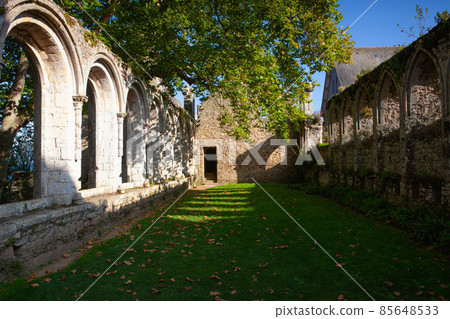 Beauport Abbey is a charming abbey in northern Brittany, France. Beauport Abbey is a charming abbey in northern Brittany, France. 85648533