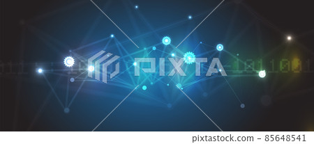 Conceptual technology illustration of artificial intelligence Conceptual technology illustration of artificial intelligence 85648541