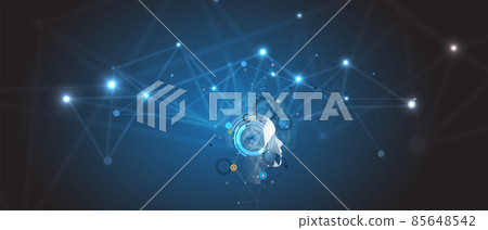 Conceptual technology illustration of artificial intelligence Conceptual technology illustration of artificial intelligence 85648542