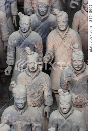 Warriors of famous Terracotta Army in Xian China 85648661