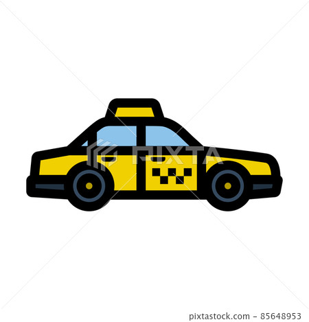 Taxi Car Icon Taxi Car Icon 85648953