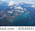 Scenery seen from the sky 85649031