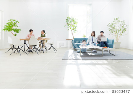 家庭時間形象第三代家庭/第三代家庭 家庭時間形象第三代家庭/第三代家庭 85653477
