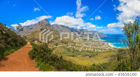 Panoramic view from Lions head hiking trail to Clifton Panoramic view from Lions head hiking trail to Clifton 85656100