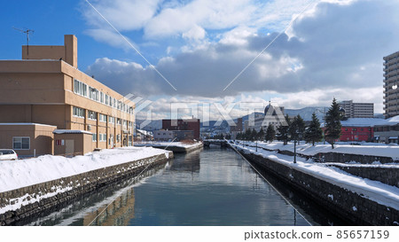 From Otaru Canal Ryugu Bridge From Otaru Canal Ryugu Bridge 85657159