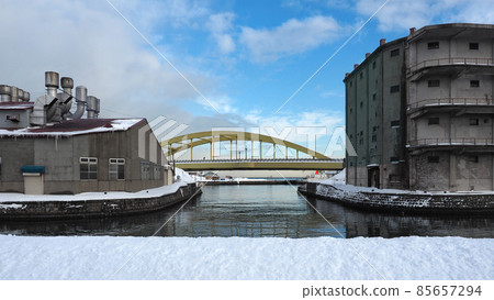 Otaru winter North Canal Otaru winter North Canal 85657294