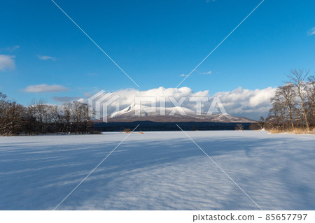 Onuma Quasi-National Park _ Komagatake _ Active Volcano _ Winter _ Winter Mountain _ Winter Komagatake _ Winter Onuma Onuma Quasi-National Park _ Komagatake _ Active Volcano _ Winter _ Winter Mountain _ Winter Komagatake _ Winter Onuma 85657797