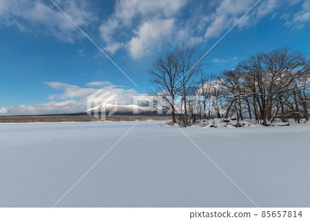 Onuma Quasi-National Park _ Komagatake _ Active Volcano _ Winter _ Winter Mountain _ Winter Komagatake _ Winter Onuma Onuma Quasi-National Park _ Komagatake _ Active Volcano _ Winter _ Winter Mountain _ Winter Komagatake _ Winter Onuma 85657814