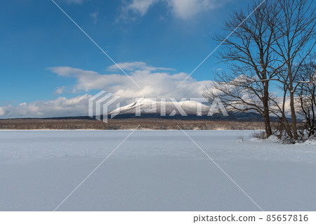 Onuma Quasi-National Park _ Komagatake _ Active Volcano _ Winter _ Winter Mountain _ Winter Komagatake _ Winter Onuma Onuma Quasi-National Park _ Komagatake _ Active Volcano _ Winter _ Winter Mountain _ Winter Komagatake _ Winter Onuma 85657816