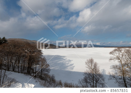 Onuma Quasi-National Park _ Komagatake _ Active Volcano _ Winter _ Winter Mountain _ Winter Komagatake _ Winter Onuma Onuma Quasi-National Park _ Komagatake _ Active Volcano _ Winter _ Winter Mountain _ Winter Komagatake _ Winter Onuma 85657831