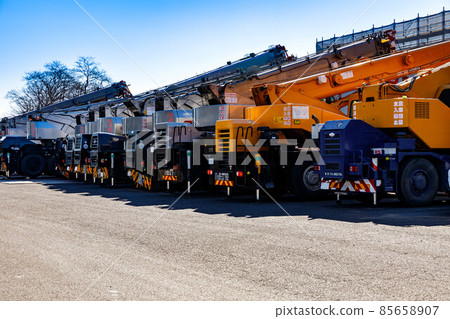Construction crane car rough terrain crane Construction crane car rough terrain crane 85658907