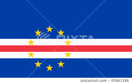 Cape Verde official flag of country 85661386