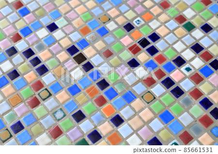 Square tile material background material 85661531