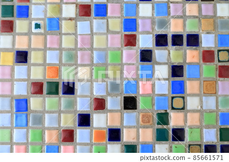Square tile material background material 85661571