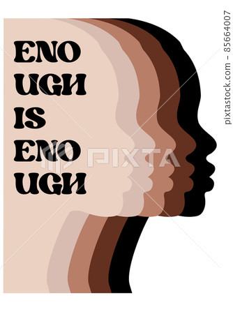 African women, profile silhouettes, skin colors, women of color, vector African women, profile silhouettes, skin colors, women of color, vector 85664007