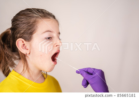Rapid lateral flow coronavirus, COVID-19 test. Doctor Carrying Out Rapid Lateral Flow Test Rapid lateral flow coronavirus, COVID-19 test. Doctor Carrying Out Rapid Lateral Flow Test 85665181