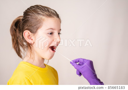 Rapid lateral flow coronavirus, COVID-19 test. Doctor Carrying Out Rapid Lateral Flow Test Rapid lateral flow coronavirus, COVID-19 test. Doctor Carrying Out Rapid Lateral Flow Test 85665183
