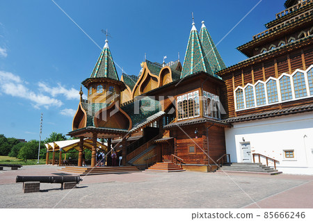 the palace of Tsar Alexey Mikhailovich in Kolomenskoye in Moscow 85666246
