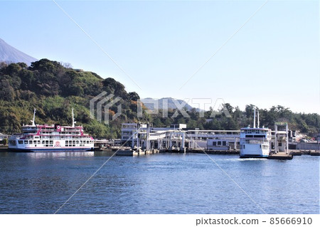 櫻島袴港和櫻島渡輪 85666910