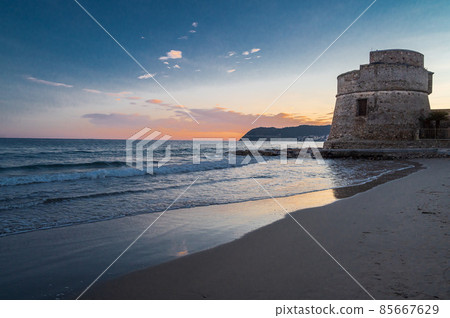 Ancient Tower in Alassio Ancient Tower in Alassio 85667629