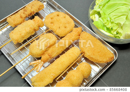 Assorted kushikatsu Assorted kushikatsu 85668408
