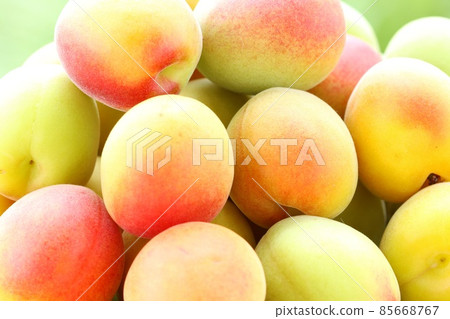 Making dried plums, preparing plum fruits, natural background, close-up 85668767