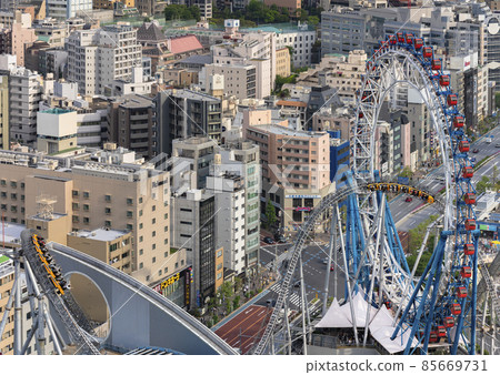 [東京後樂園] Big O摩天輪在巨型過山車上俯瞰東京巨蛋城和Thunder Dolfi 85669731