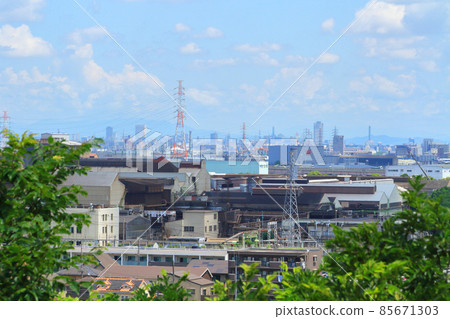 Aichi prefecture Tokai cityscape 85671303