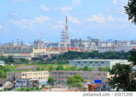 Aichi prefecture Tokai cityscape 85671306