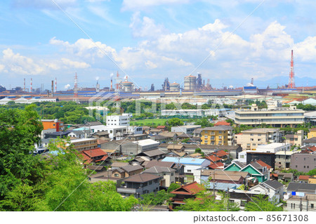 Aichi prefecture Tokai cityscape 85671308