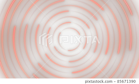 CG circle: Many shining light spots and light trails fluttering in a circle CG circle: Many shining light spots and light trails fluttering in a circle 85671390