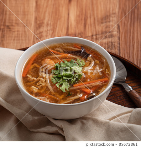 Soup, soup, fish ball, cuticle paste, shrimp paste 85672861