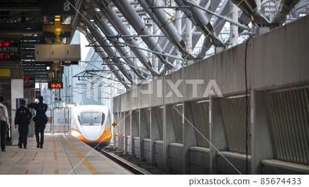 Taiwan High Speed Rail, station, platform, train, Taiwan High Speed Rail, station, train, tram, station, 85674433