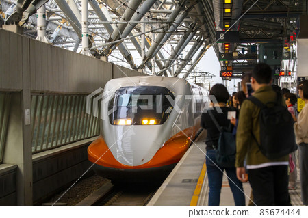 Taiwan High Speed Rail, station, platform, train, Taiwan High Speed Rail, station, train, tram, station, 85674444