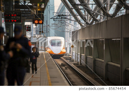 Taiwan High Speed Rail, station, platform, train, Taiwan High Speed Rail, station, train, tram, station, 85674454