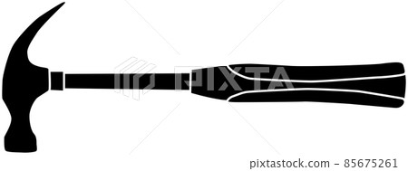 Simple mallet silhouette 85675261