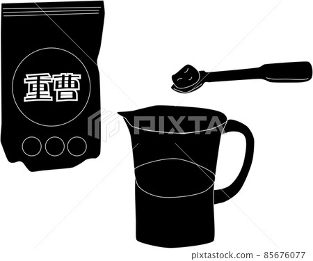 用小蘇打“剪影”清潔和烹飪的圖像 用小蘇打“剪影”清潔和烹飪的圖像 85676077