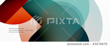 Creative geometric wallpaper. Minimal circle triangle and square line abstract background. Vector illustration for wallpaper banner background or landing page Creative geometric wallpaper. Minimal circle triangle and square line abstract background. Vector illustration for wallpaper banner background or landing page 85678670
