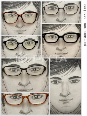 The glasses that look good on a handsome young man with a square face The glasses that look good on a handsome young man with a square face 85681368