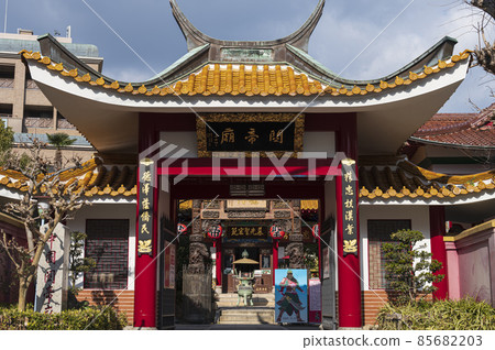 The Temple of Kwan Tai, which enshrines the hero of the Three Kingdoms, Guan Yu The Temple of Kwan Tai, which enshrines the hero of the Three Kingdoms, Guan Yu 85682203