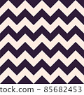 Fashion zigzag pattern, seamless vector background 85682453