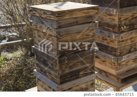 Handmade Japanese bee heavy box type nest box 85683715