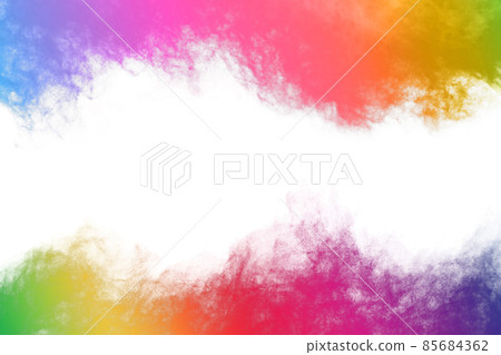 abstract powder splatted background. Colorful powder explosion on white background. Colored cloud. Colorful dust explode. Paint Holi. abstract powder splatted background. Colorful powder explosion on white background. Colored cloud. Colorful dust explode. Paint Holi. 85684362