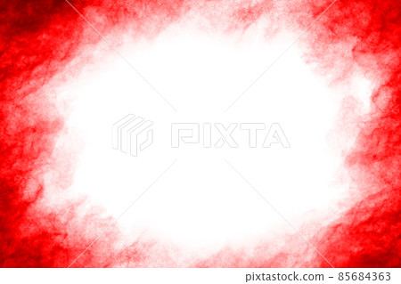 Freeze motion of red powder exploding, isolated on white background. Abstract design of red dust cloud. Particles explosion screen saver, wallpaper Freeze motion of red powder exploding, isolated on white background. Abstract design of red dust cloud. Particles explosion screen saver, wallpaper 85684363