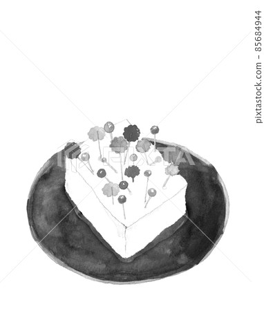 Annual event Needle memorial service [ink painting style watercolor] Material White background Transparent background Copy space available 85684944
