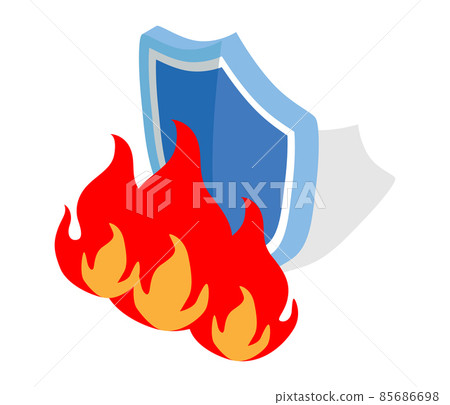 Shield to prevent flames Shield to prevent flames 85686698